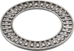 INA Bearing - 1-1/8" Inside x 1-3/4" Outside Diam, 0.078" Thick, Steel Needle Cage Thrust Bearing - All Tool & Supply