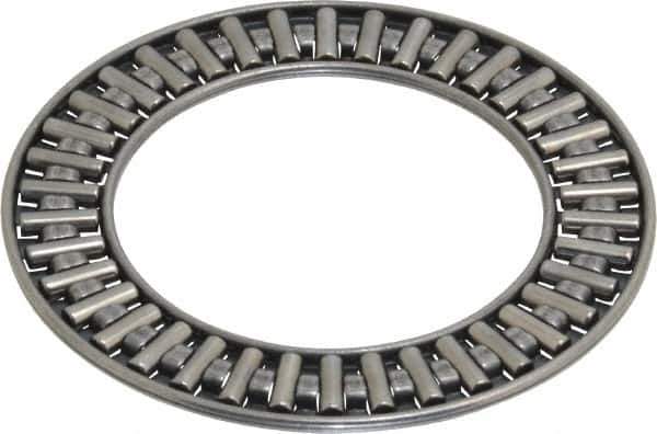 INA Bearing - 1-1/4" Inside x 1-15/16" Outside Diam, 0.078" Thick, Steel Needle Cage Thrust Bearing - All Tool & Supply