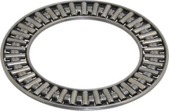 INA Bearing - 1-1/4" Inside x 1-15/16" Outside Diam, 0.078" Thick, Steel Needle Cage Thrust Bearing - All Tool & Supply