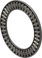 INA Bearing - 1-3/8" Inside x 2-1/16" Outside Diam, 0.078" Thick, Steel Needle Cage Thrust Bearing - All Tool & Supply