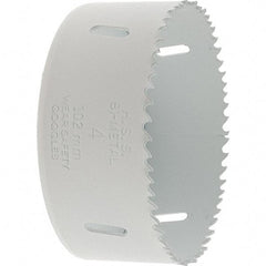 Value Collection - 4" Diam, 1-1/2" Cutting Depth, Hole Saw - Bi-Metal Saw, Toothed Edge - All Tool & Supply