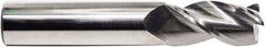 M.A. Ford - 1/2", 3 Flute, Solid Carbide, 0.005" Corner Radius End Mill - 3" OAL, 1" LOC - All Tool & Supply