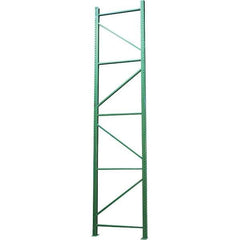 Vestil - 24,000 Lb Capacity Heavy-Duty Framing Upright Pallet Storage Rack - 42" Wide x 168" High x 42" Deep, Green - All Tool & Supply