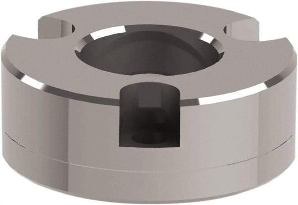 Jergens - Ball Lock System Compatible, Bolt-In Recessed Modular Fixturing Receiver Bushing - 25mm ID x 2.1653" OD, 2.1653" Overall Height - All Tool & Supply