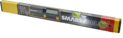 Smart Tool - 24" Long 2 Vial Box Beam Level - Aluminum, Silver, 1 Level & 1 Plumb Vials - All Tool & Supply