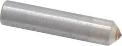 Made in USA - 1/2 Carat Single Point Diamond Dresser - 2" Long x 7/16" Shank Diam - All Tool & Supply