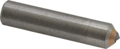 Made in USA - 3/4 Carat Single Point Diamond Dresser - 2" Long x 7/16" Shank Diam - All Tool & Supply