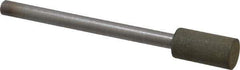 Made in USA - 1/4" Head Diam x 1/2" Head Thickness CBN Grinding Pin - 1/8" Shank Diam x 1-1/2" Shank Length, Very Fine Grade, 150 Grit - All Tool & Supply