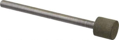 Made in USA - 0.312" Head Diam x 0.313" Head Thickness CBN Grinding Pin - 1/8" Shank Diam x 1.5625" Shank Length, Very Fine Grade, 150 Grit - All Tool & Supply