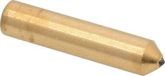 Norton - 1/4 Carat Single Point Diamond Dresser - 2" Long x 7/16" Shank Diam, Contains 1 Stone - All Tool & Supply