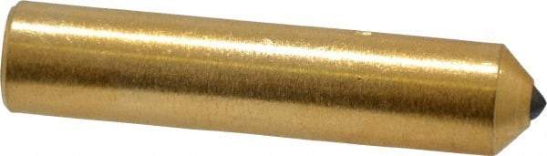 Norton - 1/2 Carat Single Point Diamond Dresser - 2" Long x 7/16" Shank Diam, Contains 3 Stones - All Tool & Supply