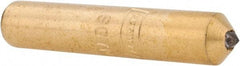 Norton - 3/4 Carat Single Point Diamond Dresser - 2" Long x 3/8" Shank Diam, Contains 3 Stones - All Tool & Supply