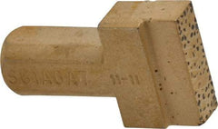 Norton - 7/16" Shank Multi-Point Diamond Dresser - 1/4" Diam x 3/4" Long x 5/16" Thick Diamond - All Tool & Supply