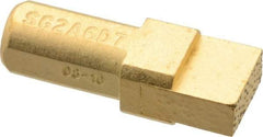 Norton - 7/16" Shank Multi-Point Diamond Dresser - 1/4" Diam x 1/2" Long x 3/8" Thick Diamond - All Tool & Supply