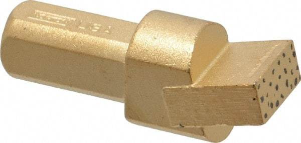 Norton - 7/16" Shank Multi-Point Diamond Dresser - 1/4" Diam x 1/2" Long x 3/8" Thick Diamond - All Tool & Supply