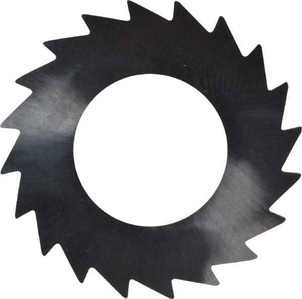 Made in USA - 1" Diam x 0.0313" Blade Thickness x 1/2" Arbor Hole Diam, 20 Tooth Slitting and Slotting Saw - Arbor Connection, Solid Carbide, Concave Ground - All Tool & Supply