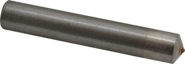 Made in USA - 1/3 Carat Single Point Diamond Dresser - 3" Long x 1/2" Shank Diam - All Tool & Supply