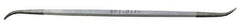 Grobet - 6" OAL Fine Square Riffler Diamond File - 1 LOC, 126 Grit - All Tool & Supply