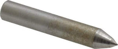 Made in USA - 1-1/2" Long x 1/4" Shank Diam Single Point Diamond Dresser - 70° Included Angle - All Tool & Supply