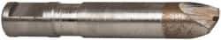 Made in USA - 0.02" Radius Single Point Diaform Diamond Dresser - 2-1/4" Long x 1/4" Shank Diam, 60° Included Angle - All Tool & Supply