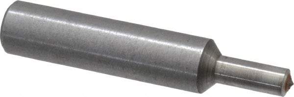 Made in USA - 0.025" Radius Single Point Diamond Dresser - 2" Long x 3/8" Shank Diam - All Tool & Supply