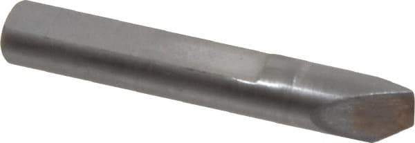 Made in USA - 0.01" Single Point Diamond Dresser - 1-9/16" Long x 1/4" Shank Diam, 40° Included Angle - All Tool & Supply