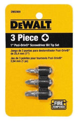 DeWALT - 3 Piece, Screwdriver Bit Set - All Tool & Supply