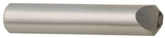 Value Collection - 1/3 Carat Single Point Chisel Edge Diamond - 2" Long x 3/8" Shank Diam, 75° Included Angle - All Tool & Supply