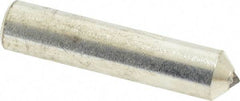 Norton - 3/4 Carat Single Point Diamond Dresser - 2" Long x 7/16" Shank Diam, 90° Included Angle - All Tool & Supply