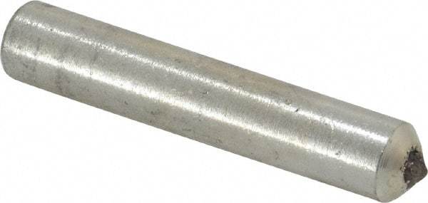 Norton - 1 Carat Single Point Diamond Dresser - 2" Long x 3/8" Shank Diam, 60° Included Angle - All Tool & Supply