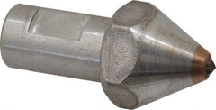 Norton - 1/3 Carat Single Point Diamond Dresser - 1-7/16" Long x 7/16" Shank Diam, 60° Included Angle - All Tool & Supply