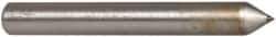 Norton - 1" Long x 1/8" Shank Diam Single Point Diamond Dresser - Convex Radius, 60° Included Angle - All Tool & Supply