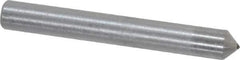 Norton - 1" Long x 1/8" Shank Diam Single Point Diamond Dresser - Convex Radius, 90° Included Angle - All Tool & Supply