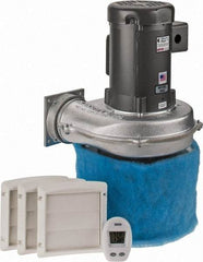 Electra-Kool - 1 Phase, 6/3.7 to 3 Amp, 455 CFM, 3,450 RPM, 200 Cubic Ft. Filtered Enclosure Blower - 2 Inch Inside Width - All Tool & Supply