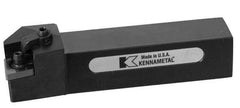 Kennametal - MCLN, Left Hand Cut, 5° Lead Angle, 16mm Shank Height x 16mm Shank Width, Negative Rake Indexable Turning Toolholder - 100mm OAL, CN..1204.. Insert Compatibility, Series Kenloc - All Tool & Supply