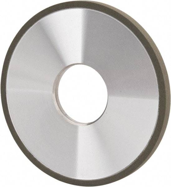 Made in USA - 4" Diam x 1-1/4" Hole x 1/4" Thick, N Hardness, 150 Grit Surface Grinding Wheel - Diamond, Type 1A1, Very Fine Grade - All Tool & Supply