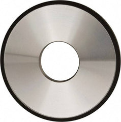 Made in USA - 4" Diam x 1-1/4" Hole x 1/4" Thick, N Hardness, 220 Grit Surface Grinding Wheel - Diamond, Type 1A1, Very Fine Grade - All Tool & Supply