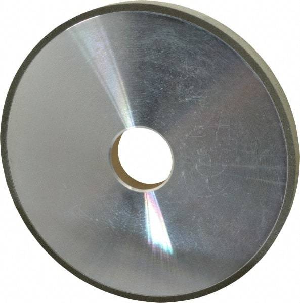 Made in USA - 6" Diam x 1-1/4" Hole x 1/2" Thick, N Hardness, 100 Grit Surface Grinding Wheel - Diamond, Type 1A1, Fine Grade - All Tool & Supply