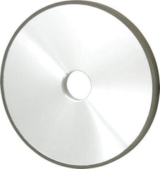 Made in USA - 7" Diam x 1-1/4" Hole x 1/2" Thick, N Hardness, 100 Grit Surface Grinding Wheel - Diamond, Type 1A1, Fine Grade - All Tool & Supply