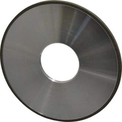 Made in USA - 4" Diam x 1-1/4" Hole x 1/8" Thick, N Hardness, 100 Grit Surface Grinding Wheel - Diamond, Type 1A1, Fine Grade - All Tool & Supply