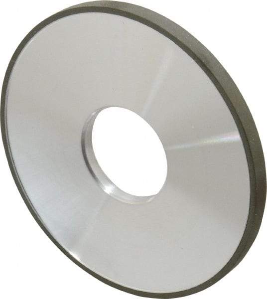 Made in USA - 4" Diam x 1-1/4" Hole x 1/4" Thick, N Hardness, 220 Grit Surface Grinding Wheel - Diamond, Type 1A1, Very Fine Grade - All Tool & Supply