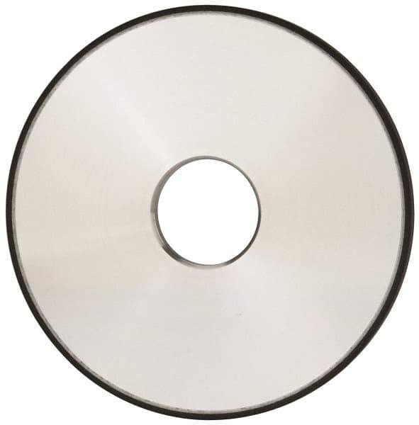 Made in USA - 5" Diam x 1-1/4" Hole x 1/4" Thick, N Hardness, 220 Grit Surface Grinding Wheel - Diamond, Type 1A1, Very Fine Grade - All Tool & Supply