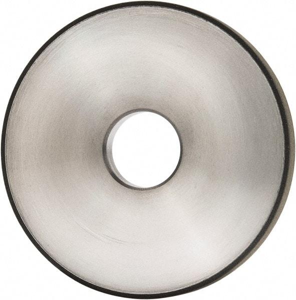 Made in USA - 5" Diam x 1-1/4" Hole x 1/2" Thick, N Hardness, 100 Grit Surface Grinding Wheel - Diamond, Type 1A1, Fine Grade - All Tool & Supply