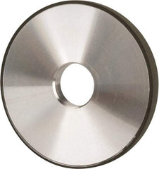 Made in USA - 5" Diam x 1-1/4" Hole x 1/2" Thick, N Hardness, 220 Grit Surface Grinding Wheel - Diamond, Type 1A1, Fine Grade - All Tool & Supply