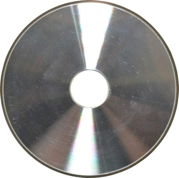 Made in USA - 6" Diam x 1-1/4" Hole x 1/4" Thick, N Hardness, 100 Grit Surface Grinding Wheel - Diamond, Type 1A1, Fine Grade - All Tool & Supply