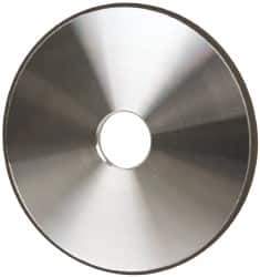 Made in USA - 6" Diam x 1-1/4" Hole x 1/4" Thick, N Hardness, 220 Grit Surface Grinding Wheel - Diamond, Type 1A1, Very Fine Grade - All Tool & Supply