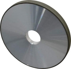 Made in USA - 6" Diam x 1-1/4" Hole x 1/2" Thick, N Hardness, 100 Grit Surface Grinding Wheel - Diamond, Type 1A1, Fine Grade - All Tool & Supply