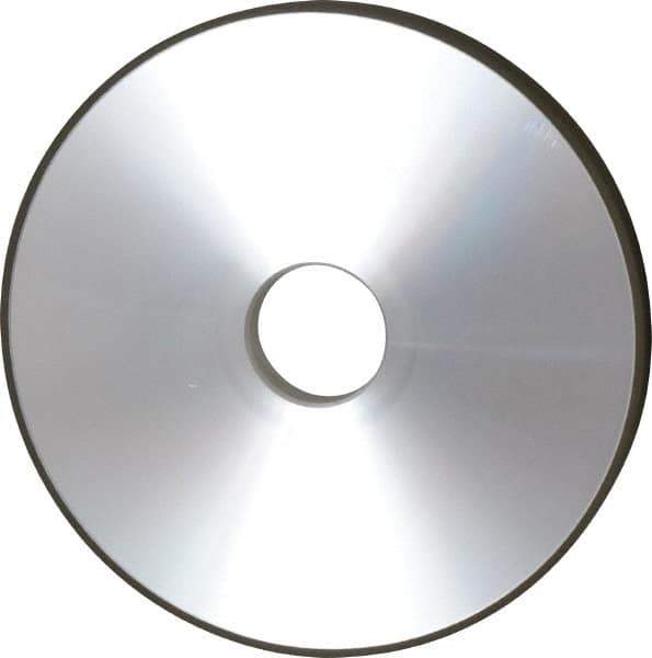 Made in USA - 6" Diam x 1-1/4" Hole x 1/2" Thick, N Hardness, 220 Grit Surface Grinding Wheel - Diamond, Type 1A1, Very Fine Grade - All Tool & Supply