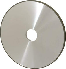 Made in USA - 7" Diam x 1-1/4" Hole x 3/8" Thick, N Hardness, 100 Grit Surface Grinding Wheel - Diamond, Type 1A1, Fine Grade - All Tool & Supply