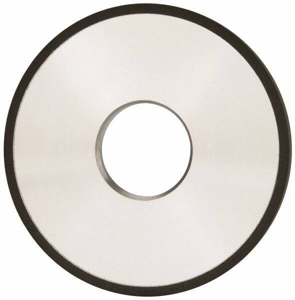 Made in USA - 4" Diam x 1-1/4" Hole x 1/4" Thick, N Hardness, 220 Grit Surface Grinding Wheel - Diamond, Type 1A1, Very Fine Grade - All Tool & Supply